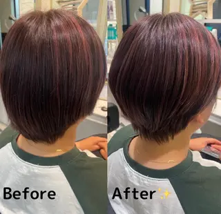 ショート 吉澤 海咲のヘアスタイル