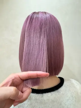 ミディアム カラー 矢場町/ダブルカラー /レイヤー/アリサのヘアスタイル