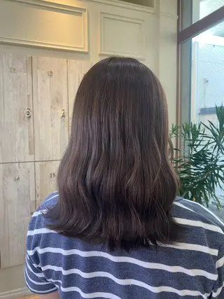 ミディアム 髪質改善カラーエステ 🫧 / 齋藤 朱夏のヘアスタイル