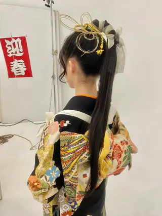 ヘアアレンジ ♡オシャ髪♡AI ✂️newi町田のヘアスタイル