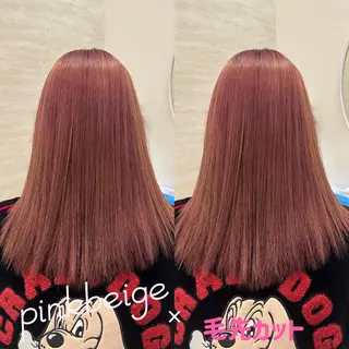 ミディアム lovis🧸ゆうあ 🧸/透明感カラーのヘアスタイル