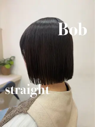 ショート ヘッドスパ＆ボブ＆ ツヤ感🌟ナカガマのヘアスタイル