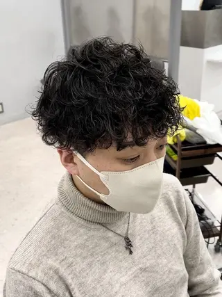 ショート メンズスタイリスト✨ 助川龍哉のヘアスタイル