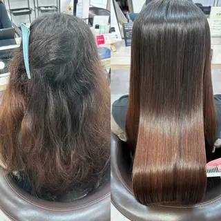 ロング 光を纏うツヤ感ロング Natsuki🤍のヘアスタイル