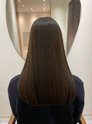 ロング 韓国ヘア🇰🇷竹本 優希のヘアスタイル