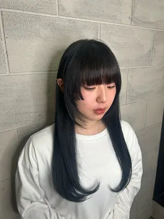 ロング カラー LUAU karin  神戸のヘアスタイル