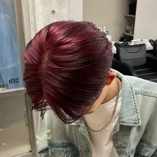 ショート メンズ トレンドカラー🥣／ ヘアアレンジ✩.*˚のヘアスタイル