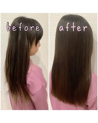 ロング キッズ 安藤 まどかのヘアスタイル