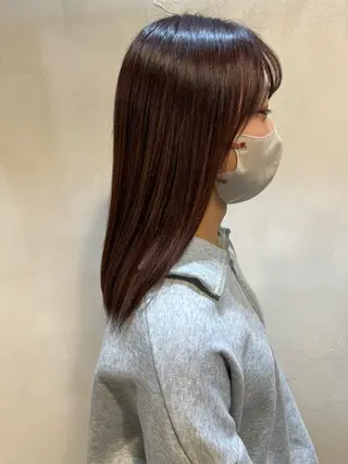 ミディアム MEIKA hair &beauty所属・髪質改善 shuuのヘアスタイル