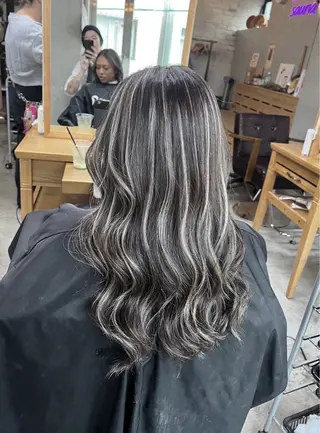 セミロング カラー ROBIN所属・指名数No.1 /NAOYAのヘアスタイル