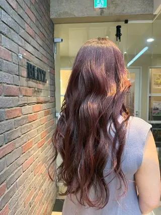 ロング カラー 吉川 慶斗のヘアスタイル