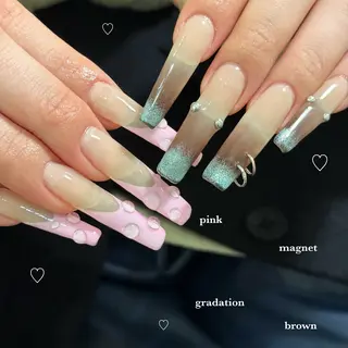 ネイル Merci𖤐´ 長谷川のマツエク・マツパデザイン