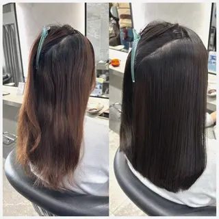 ミディアム elements所属・榎 菜摘のヘアスタイル