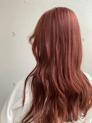 セミロング カラー お任せヘア☘️☘️ 及川渚のヘアスタイル