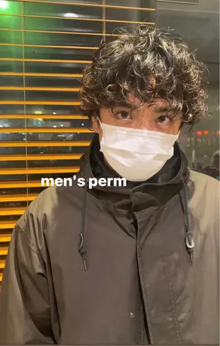 パーマ メンズ パーマ指名No1 /namiのヘアスタイル