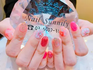 ネイル 長さだし専門店 M2　rikaのネイルデザイン