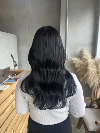 カラー 田中 萌のヘアスタイル