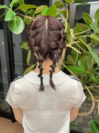 カラー ヘアアレンジ ayaka / SOIEのヘアスタイル