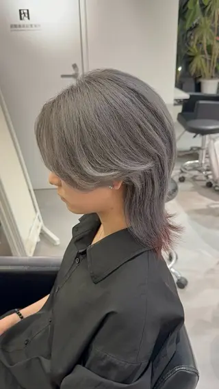 カラー ciera. アオイ🪐✩.*˚のヘアスタイル
