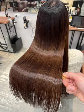 ロング ✨髪質改善縮毛矯正✨ 二上裕太のヘアスタイル