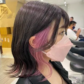 ミディアム カラー 【GUK】 🌻RINA🌻のヘアスタイル