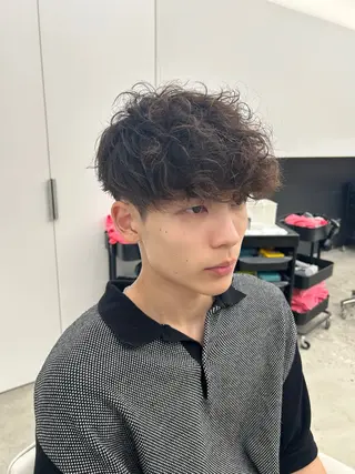 パーマ メンズ 信岡 和/メンズ カット/メンズパーマのヘアスタイル