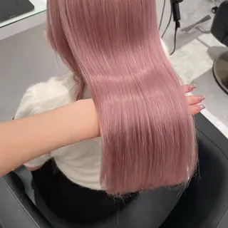 セミロング カラー 💗🤍透明感カラー 🤍💗kanonのヘアスタイル