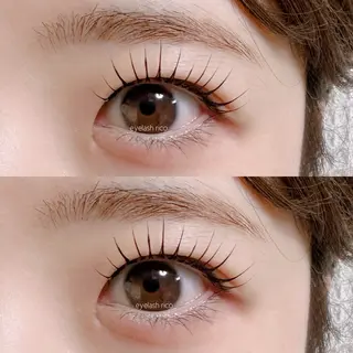 マツエク・マツパ eyelash ricoのマツエク・マツパデザイン