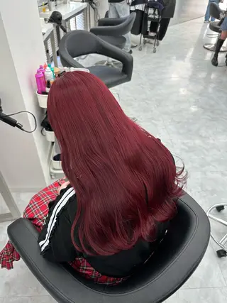 ロング rio🧚🏻‍♀️ 暖色/グレージュのヘアスタイル