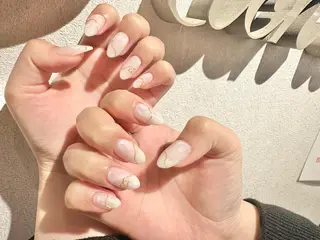 ネイル 痛ネイル🩶推し活 🤍店長sagawaのネイルデザイン