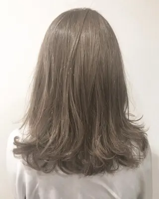 ミディアム カラー レイヤーカット匠 イソザキノリユキのヘアスタイル