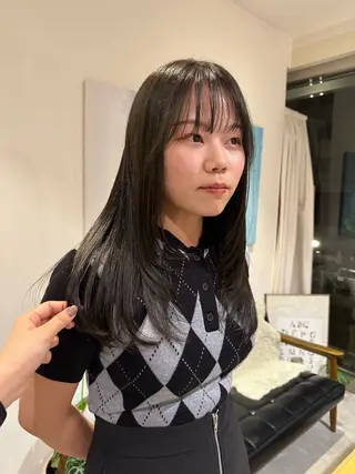 ロング Dreap所属・Dreap chikakoのヘアスタイル