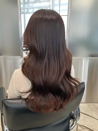 ロング カラー GOTODAY シェアサロン梅田NU茶屋町店所属・髪質改善/艶カラー 縮毛矯正/みほのヘアスタイル