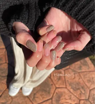 ネイル 40代からの爪に 優しい施術×自爪育成のネイルデザイン