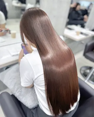 ロング Clore所属・うる艶ヘア♡韓国好き 透明感　shotaのヘアスタイル