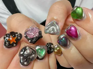 ネイル Nail Atelier IamI所属・アイアムアイ 大村磨衣のネイルデザイン