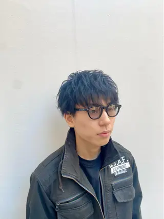 メンズ ⭐️ 美髪矯正 透明感 ⭐️ユウキのヘアスタイル