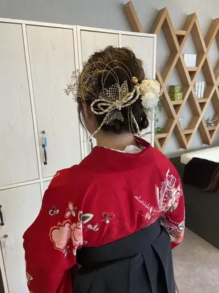 ヘアアレンジ ELLE&SALLY 石野のヘアスタイル