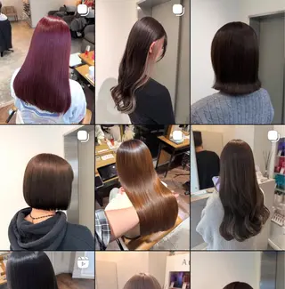 🦈AKARI🦈 袋町/韓国風/透明感のヘアスタイル