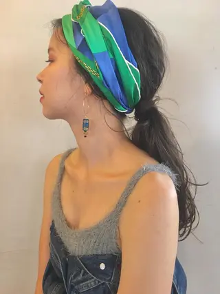 ロング ヘアアレンジ ボブ／レイヤー／艶 🦕risa  森下のヘアスタイル