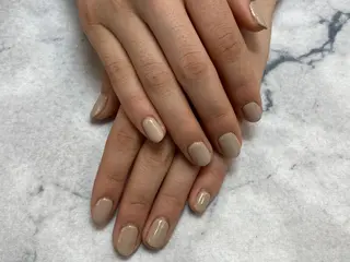 ネイル ネイルリボン 受付スタッフのネイルデザイン