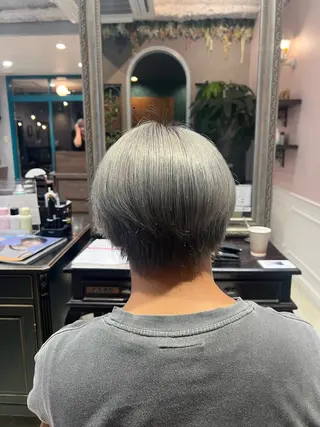 カラー メンズ 柔らかい透明感カラー 🫧ゆうしん/高宮のヘアスタイル