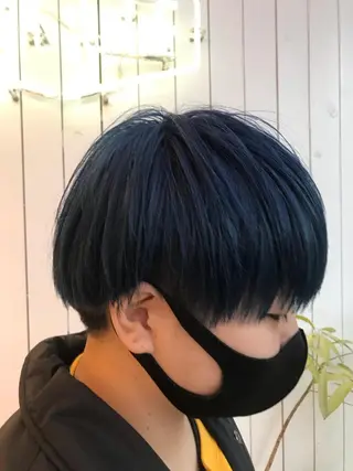 ショート カラー ri saのヘアスタイル