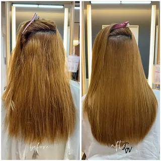 ロング 髪質改善/縮毛矯正✨ 白石ゆいのヘアスタイル