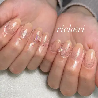ミディアム ネイル richeri beautyのネイルデザイン