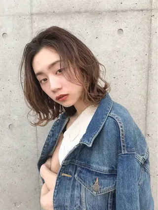 ショート 新宿/韓国レイヤー/ 顔周りカット松本美晴のヘアスタイル