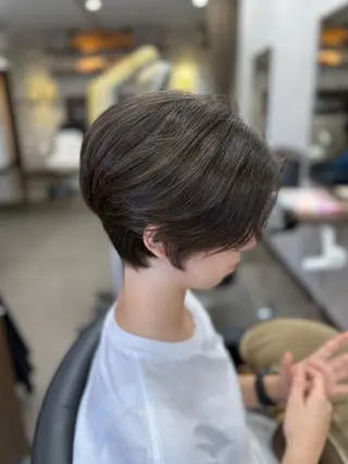 ショート Hair Peace所属・戎 歩のヘアスタイル
