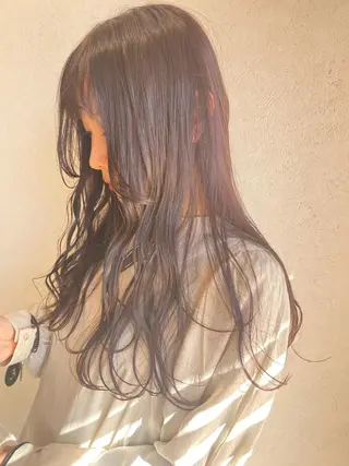 ロング カラー ヘアアレンジ パーマ指名No1 /namiのヘアスタイル