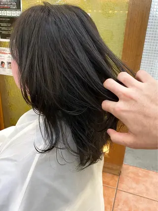 ミディアム カラー 髪質改善専門店QOLU所属・✨髪質改善専門店✨ QOLU✨のヘアスタイル