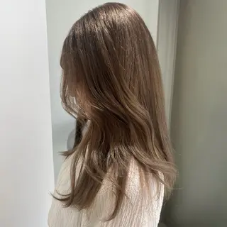 ミディアム カラー EIGHT　樹梨 ／韓国ヘア🩶のヘアスタイル